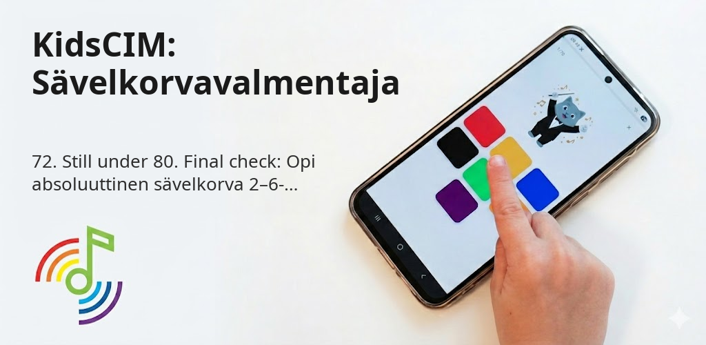 KidsCIM: Sävelkorvavalmentaja Interface