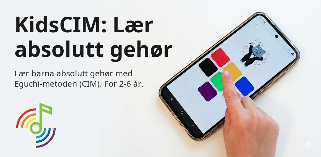 KidsCIM: Lær absolutt gehør Interface