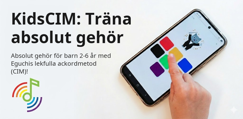 KidsCIM: Träna absolut gehör Interface
